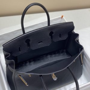 Replica Hermes Birkin Black Gold 9 Replica Hermes Birkin Black Gold - best quality luxury bag dupe