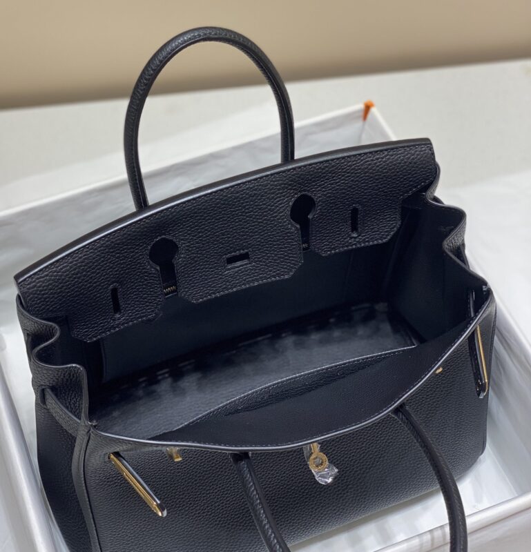 Replica Hermes Birkin Black Gold 9 Replica Hermes Birkin Black Gold - best quality luxury bag dupe