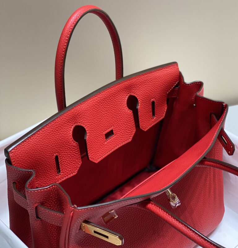 Replica Hermes Birkin Hot Red 9 Replica Hermes Birkin Hot Red - high-accuracy replica luxury purse