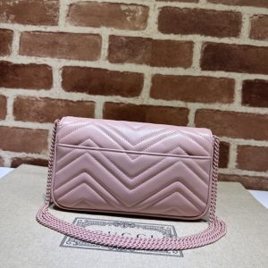 Replica Gucci Matelassé Mini Pink 2 Replica Gucci Matelassé Mini Pink - 1:1 designer replica handbag