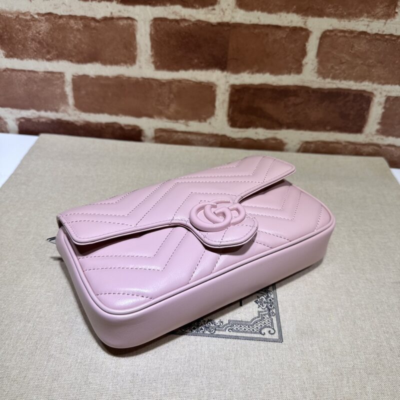 Replica Gucci Matelassé Mini Pink 5 Replica Gucci Matelassé Mini Pink - top-tier luxury replica shoulder bag