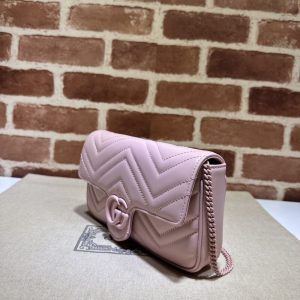Replica Gucci Matelassé Mini Pink 7 Replica Gucci Matelassé Mini Pink - best quality luxury bag dupe