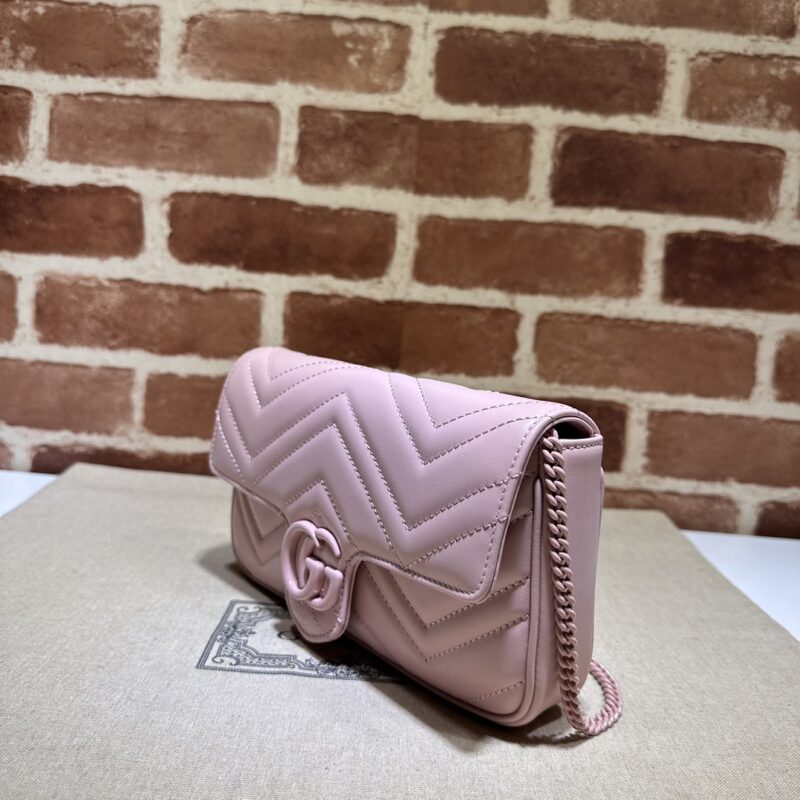 Replica Gucci Matelassé Mini Pink 7 Replica Gucci Matelassé Mini Pink - best quality luxury bag dupe