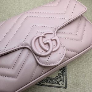 Replica Gucci Matelassé Mini Pink 9 Replica Gucci Matelassé Mini Pink - best quality luxury bag dupe