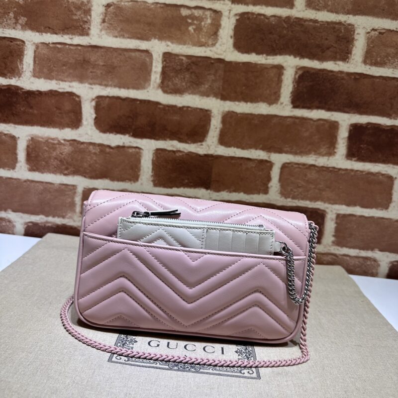 Replica Gucci Matelassé Mini Pink 10 Replica Gucci Matelassé Mini Pink - ultra-realistic fake designer tote