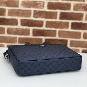 Replica Gucci Crossbody Briefcase Blue 2 Replica Gucci Crossbody Briefcase Blue - high-quality designer bag clone