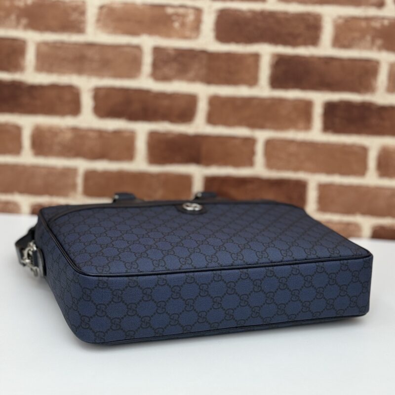 Replica Gucci Crossbody Briefcase Blue 2 Replica Gucci Crossbody Briefcase Blue - high-quality designer bag clone