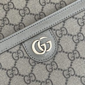 Replica Gucci Crossbody Briefcase Grey 3 Replica Gucci Crossbody Briefcase Grey - high-quality designer bag clone