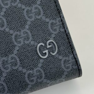 Replica Gucci GG Canvas Pouch Blue 2 Replica Gucci GG Canvas Pouch Blue - 1:1 designer replica handbag