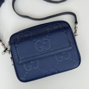 Replica Gucci Jumbo GG Crossbody Blue 4 Replica Gucci Jumbo GG Crossbody Blue - top-tier luxury replica shoulder bag
