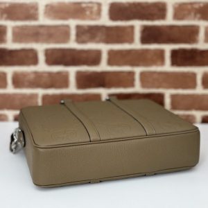 Replica Gucci Briefcase GG Leather Brown 2 Replica Gucci Briefcase GG Leather Brown - 1:1 designer replica handbag