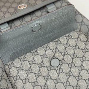 Replica Gucci Large Ophidia Backpack Grey - top-rated replica designer bag