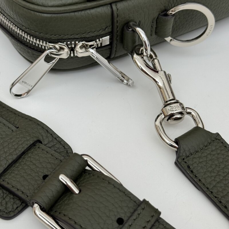 Replica Gucci Jumbo GG Crossbody Green 7 Replica Gucci Jumbo GG Crossbody Green - high-accuracy replica luxury purse