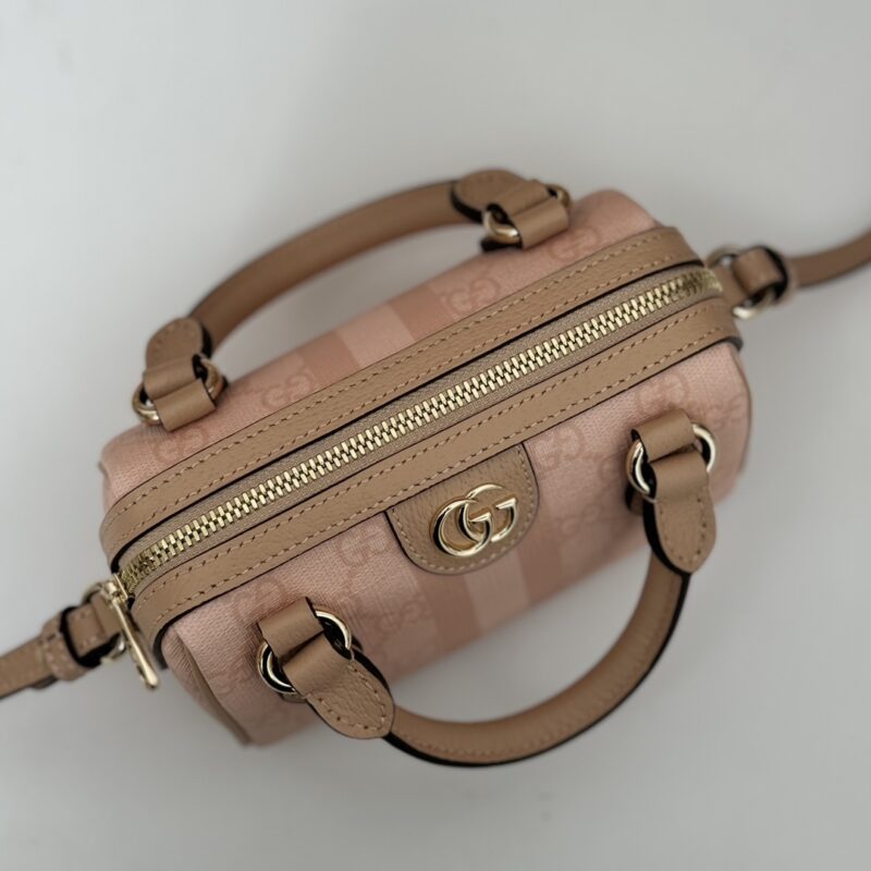 Replica Gucci GG Ophidia Boston Pink 3 Replica Gucci GG Ophidia Boston Pink - top-tier luxury replica shoulder bag