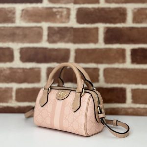 Replica Gucci GG Ophidia Boston Pink 6 Replica Gucci GG Ophidia Boston Pink - near-authentic luxury replica handbag