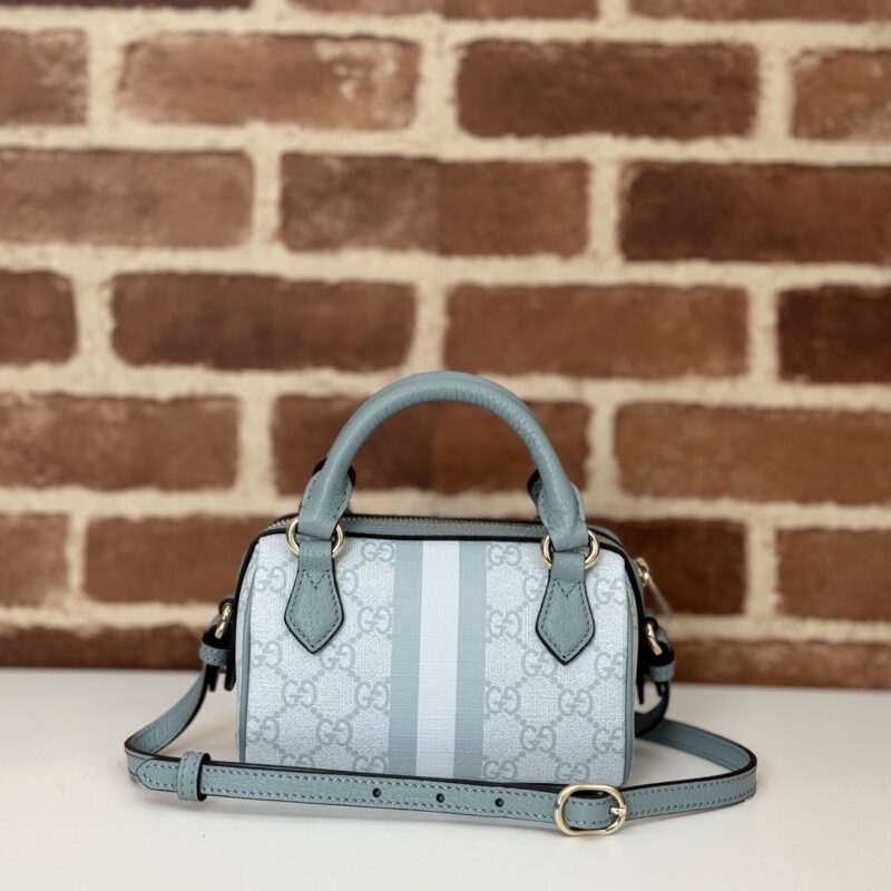Replica Gucci GG Ophidia Boston Blue 10 Replica Gucci GG Ophidia Boston Blue - 1:1 designer replica handbag