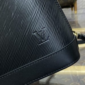 Replica Louis Vuitton Alma Backpack Black 5 Replica Louis Vuitton Alma Backpack Black - realistic designer-inspired fake bag