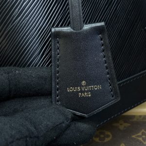 Replica Louis Vuitton Alma Backpack Black 4 Replica Louis Vuitton Alma Backpack Black - near-authentic luxury replica handbag