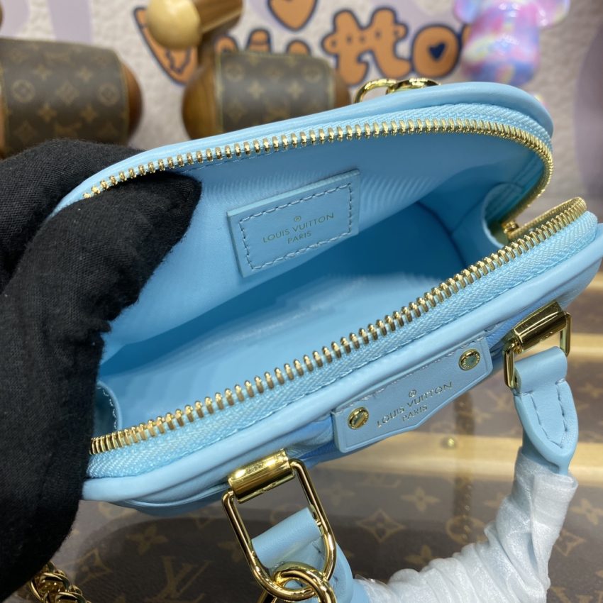 Replica Louis Vuitton Alma Nano Water Blue - realistic designer-inspired fake bag