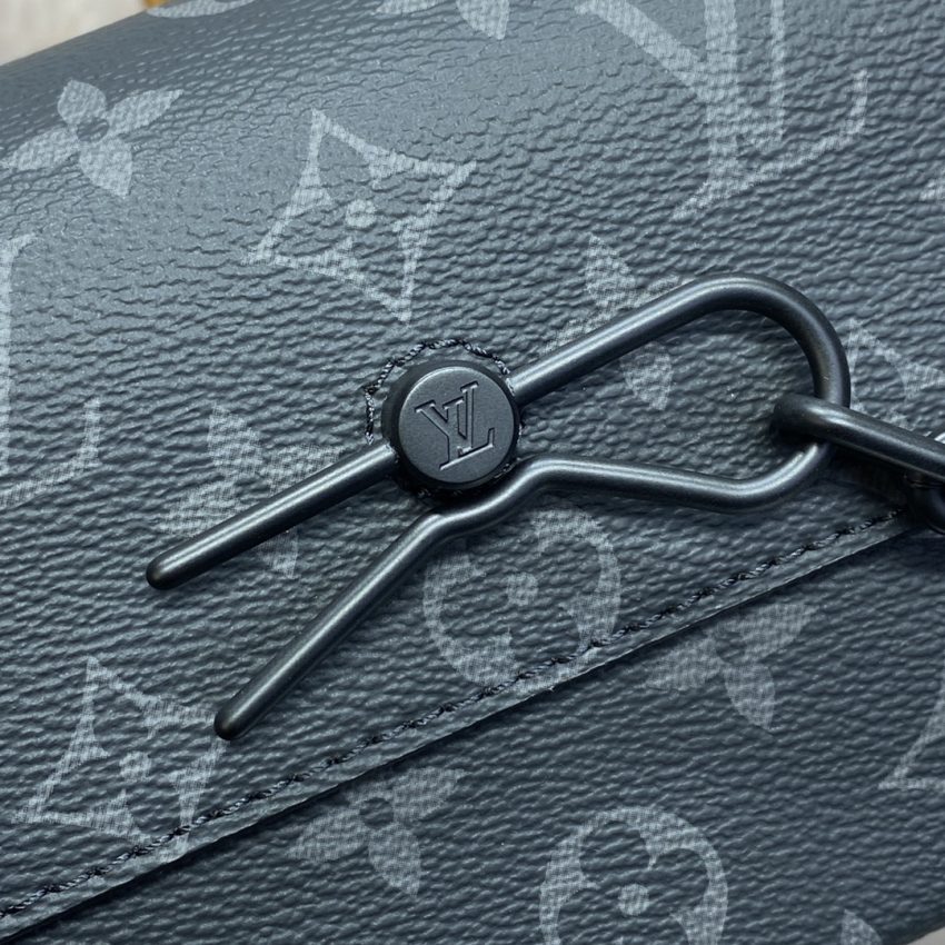 Replica Louis Vuitton Steamer Wearable Wallet Black Canvas 5 Replica Louis Vuitton Steamer Wearable Wallet Black Canvas - authentic-look luxury purse replica