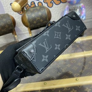 Replica Louis Vuitton Steamer Wearable Wallet Black Canvas 7 Replica Louis Vuitton Steamer Wearable Wallet Black Canvas - top-tier luxury replica shoulder bag