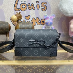 Replica Louis Vuitton Steamer Wearable Wallet Black Canvas 1 Replica Louis Vuitton Steamer Wearable Wallet Black Canvas - premium-grade designer purse dupe