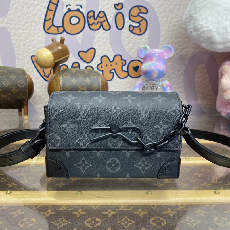 Replica Louis Vuitton Steamer Wearable Wallet Black Canvas 1 Replica Louis Vuitton Steamer Wearable Wallet Black Canvas - premium-grade designer purse dupe