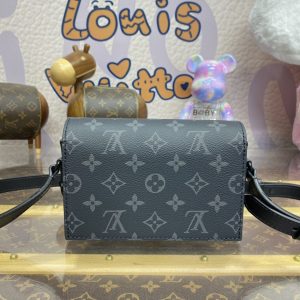 Replica Louis Vuitton Steamer Wearable Wallet Black Canvas 10 Replica Louis Vuitton Steamer Wearable Wallet Black Canvas - top-tier luxury replica shoulder bag
