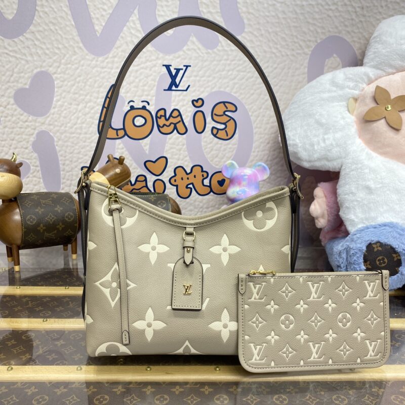 Replica Louis Vuitton Carry All Beige 1 Replica Louis Vuitton Carry All Beige - 1:1 designer replica handbag