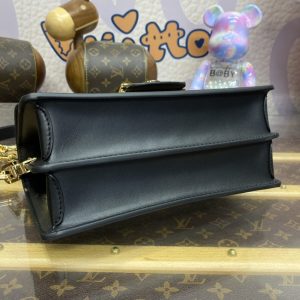 Replica Louis Vuitton Dauphine East West Black 7 Replica Louis Vuitton Dauphine East West Black - top-tier luxury replica shoulder bag