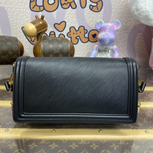 Replica Louis Vuitton Dauphine East West Black 10 Replica Louis Vuitton Dauphine East West Black - authentic-look luxury purse replica
