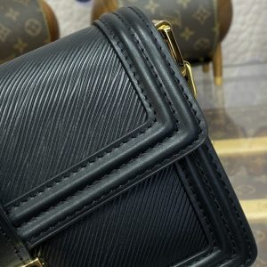 Replica Louis Vuitton Dauphine East West Black 2 Replica Louis Vuitton Dauphine East West Black - 1:1 designer replica handbag