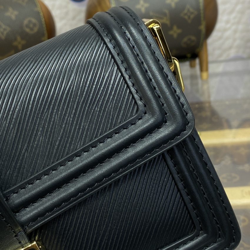 Replica Louis Vuitton Dauphine East West Black 2 Replica Louis Vuitton Dauphine East West Black - 1:1 designer replica handbag