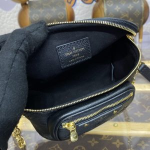 Replica Louis Vuitton Bumbag Mini Full Black 7 Replica Louis Vuitton Bumbag Mini Full Black - realistic designer-inspired fake bag