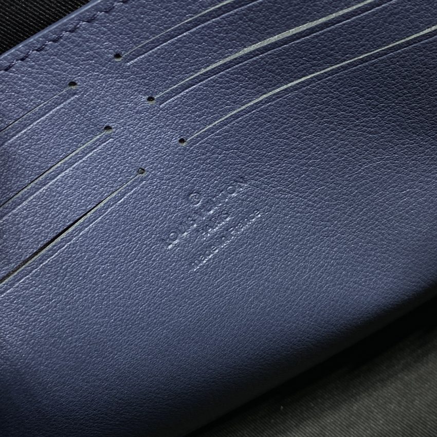 Replica Louis Vuitton Pochette Voyage Dark Blue 8 Replica Louis Vuitton Pochette Voyage Dark Blue - realistic designer-inspired fake bag