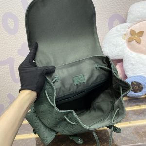 Replica Louis Vuitton Christopher Backpack Green 3 Replica Louis Vuitton Christopher Backpack Green - best quality luxury bag dupe