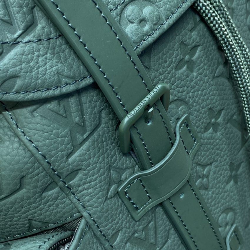 Replica Louis Vuitton Christopher Backpack Green 5 Replica Louis Vuitton Christopher Backpack Green - premium 1:1 fake handbag model