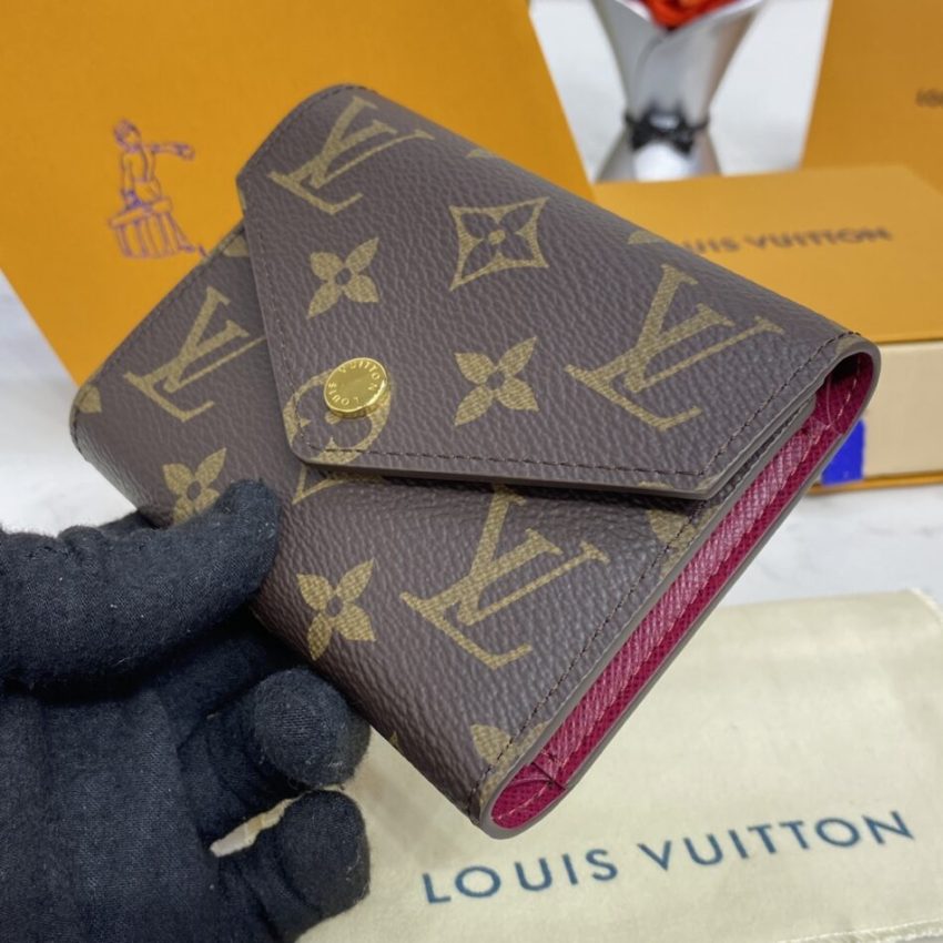 Replica Louis Vuitton Victorine Wallet Brown 7 Replica Louis Vuitton Victorine Wallet Brown - authentic-look luxury purse replica