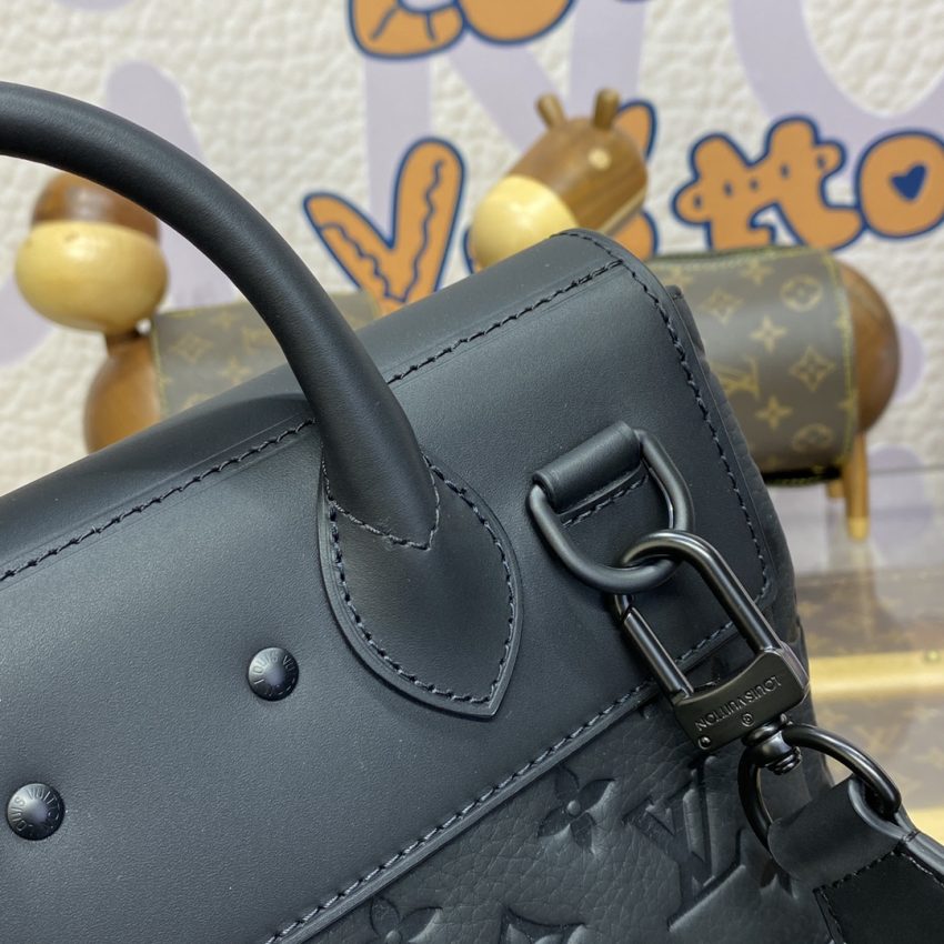 Replica Louis Vuitton Steamer Full Black - realistic designer-inspired fake bag