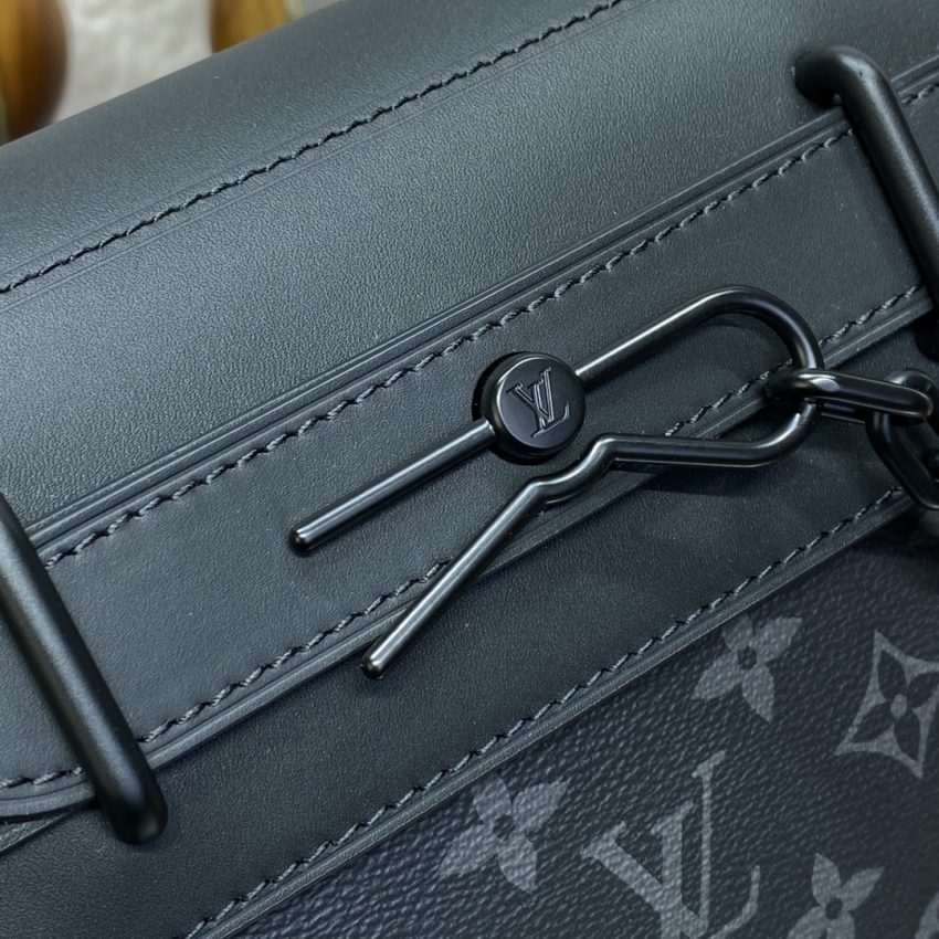 Replica Louis Vuitton Steamer Black 4 Replica Louis Vuitton Steamer Black - high-end fake designer purse