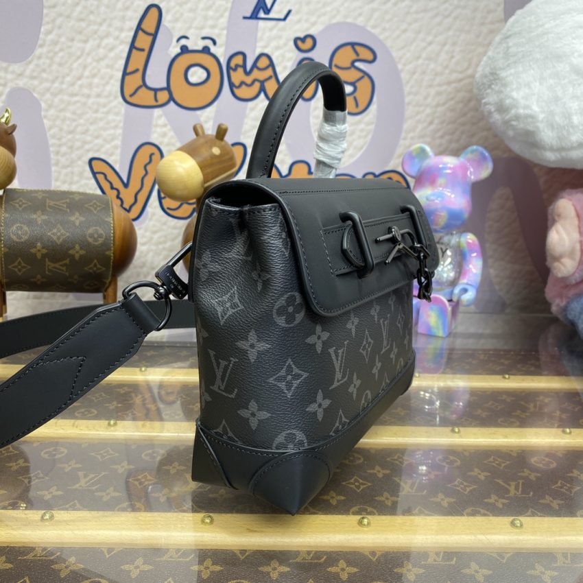 Replica Louis Vuitton Steamer Black 6 Replica Louis Vuitton Steamer Black - high-end fake designer purse