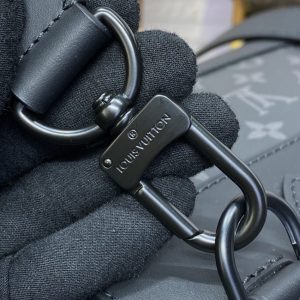 Replica Louis Vuitton Steamer Black 2 Replica Louis Vuitton Steamer Black - authentic-look luxury purse replica