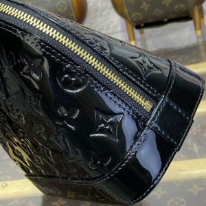 Replica Louis Vuitton Alma BB Black Patent 6 Replica Louis Vuitton Alma BB Black Patent - elite superclone designer purse