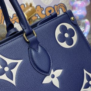 Replica LV OnTheGo Dark Blue - premium-grade designer purse dupe