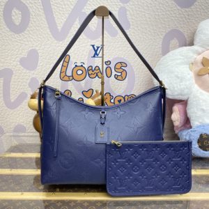Replica Louis Vuitton Carry All MM Dark Blue 1 Replica Louis Vuitton Carry All MM Dark Blue - near-authentic luxury replica handbag