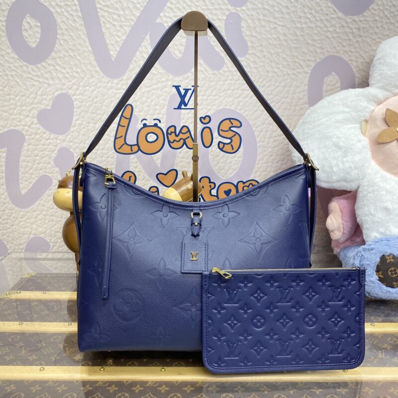 Replica Louis Vuitton Carry All MM Dark Blue 1 Replica Louis Vuitton Carry All MM Dark Blue - near-authentic luxury replica handbag