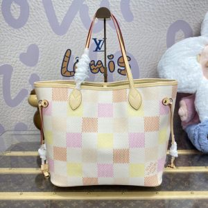 Replica Louis Vuitton Neverfull MM Multi Grid 1 Replica Louis Vuitton Neverfull MM Multi Grid - elite superclone designer purse