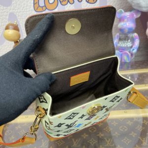Replica Louis Vuitton Nano Steamer Brown 4 Replica Louis Vuitton Nano Steamer Brown - realistic designer-inspired fake bag