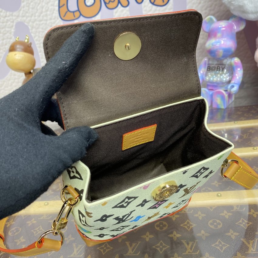 Replica Louis Vuitton Nano Steamer Brown 4 Replica Louis Vuitton Nano Steamer Brown - realistic designer-inspired fake bag