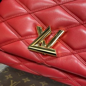 Replica Louis Vuitton Go-14 Red 4 Replica Louis Vuitton Go-14 Red - authentic-look luxury purse replica